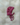 Cosilana uld/silke kyse stribet pink/ecru