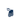Fub uld baby luffer Deep indigo/ecru