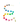 Heart multi garland