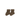 Lubilu cashmere booties brown melange
