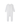 Serendipity baby suit offwhite pointelle rib